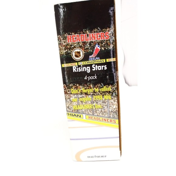 1998 Headliners 4 Rising Stars Hockey Figures Arnott Alfredsson Thornton Palffy - Picture 11 of 11